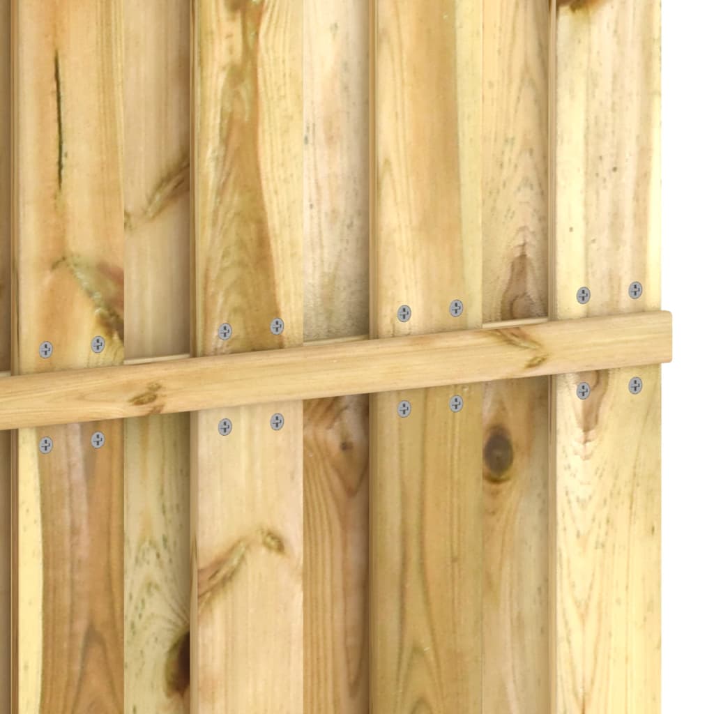 vidaXL Panneau de clôture Bois de pin imprégné 180x180 cm