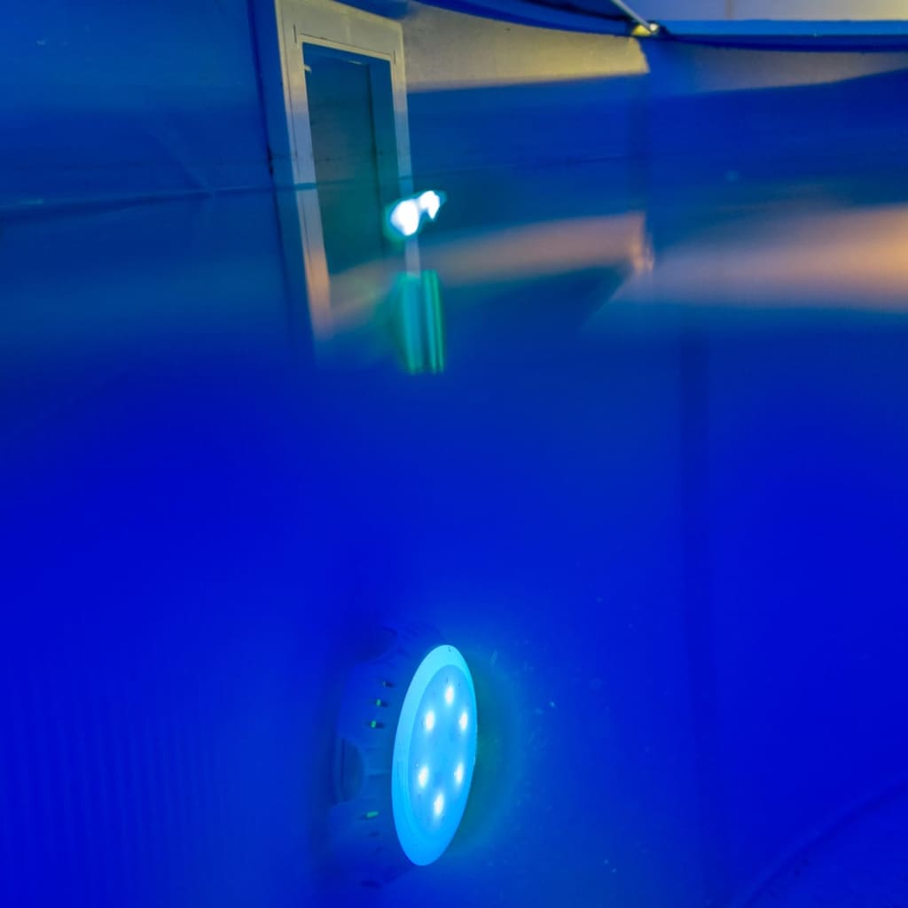 Gre Lampe LED pour piscine hors sol Blanc et bleu LEDRC