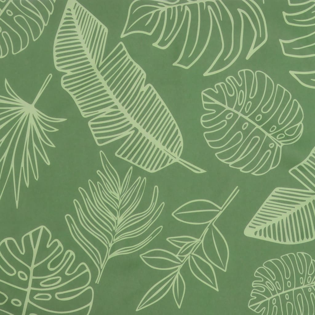 vidaXL Coussins de palette 2 pcs motif de feuilles tissu Oxford