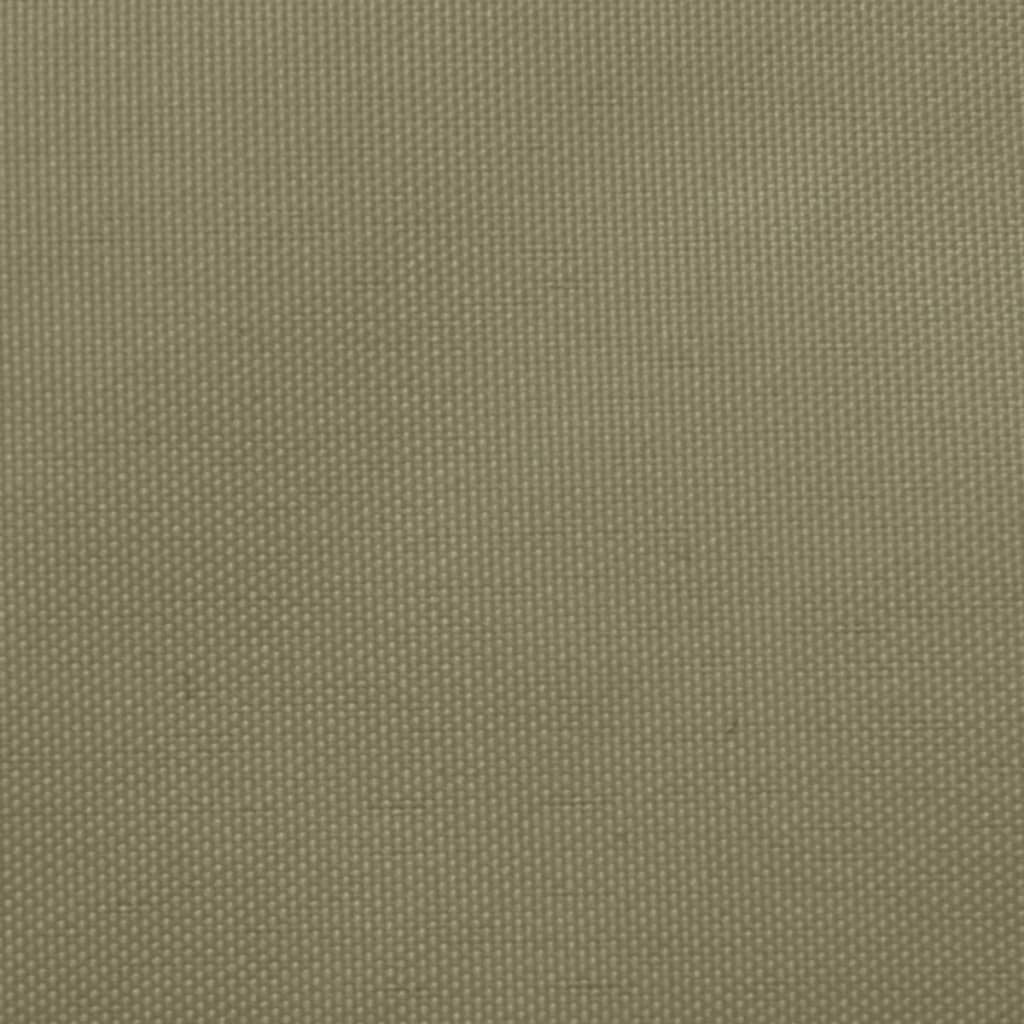 vidaXL Voile de parasol tissu oxford rectangulaire 2,5x5 m beige