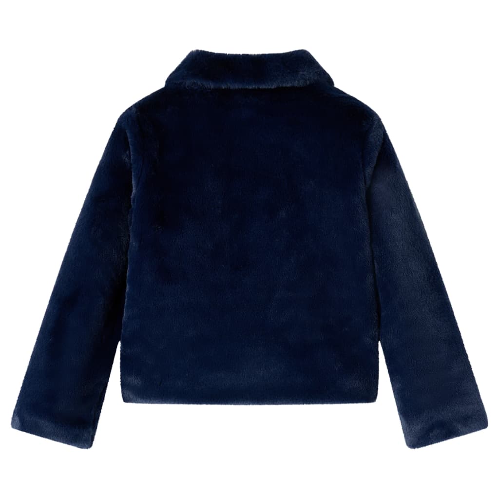 Manteau pour enfants bleu marine 92