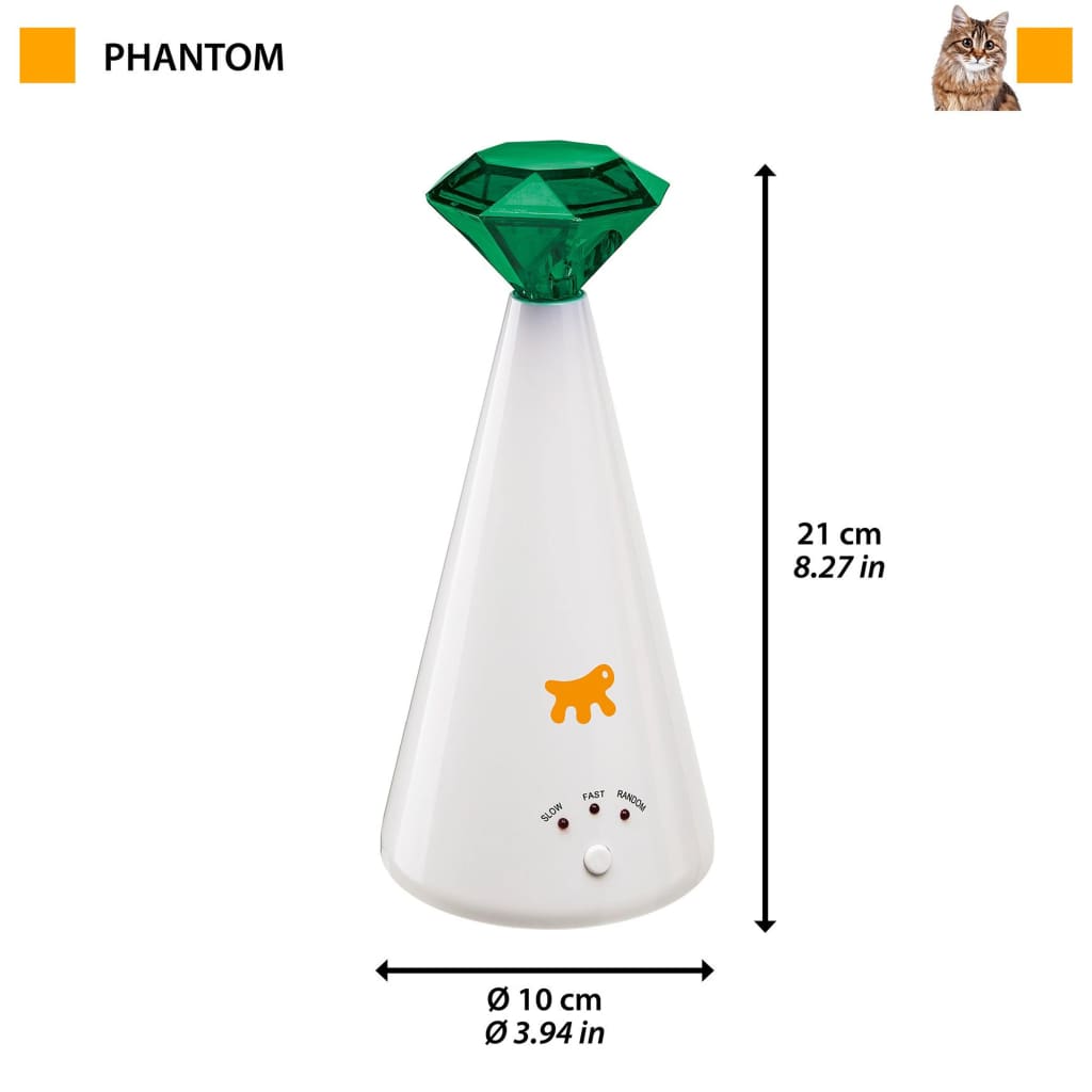 Ferplast Jouet électronique pour chats Phantom Blanc