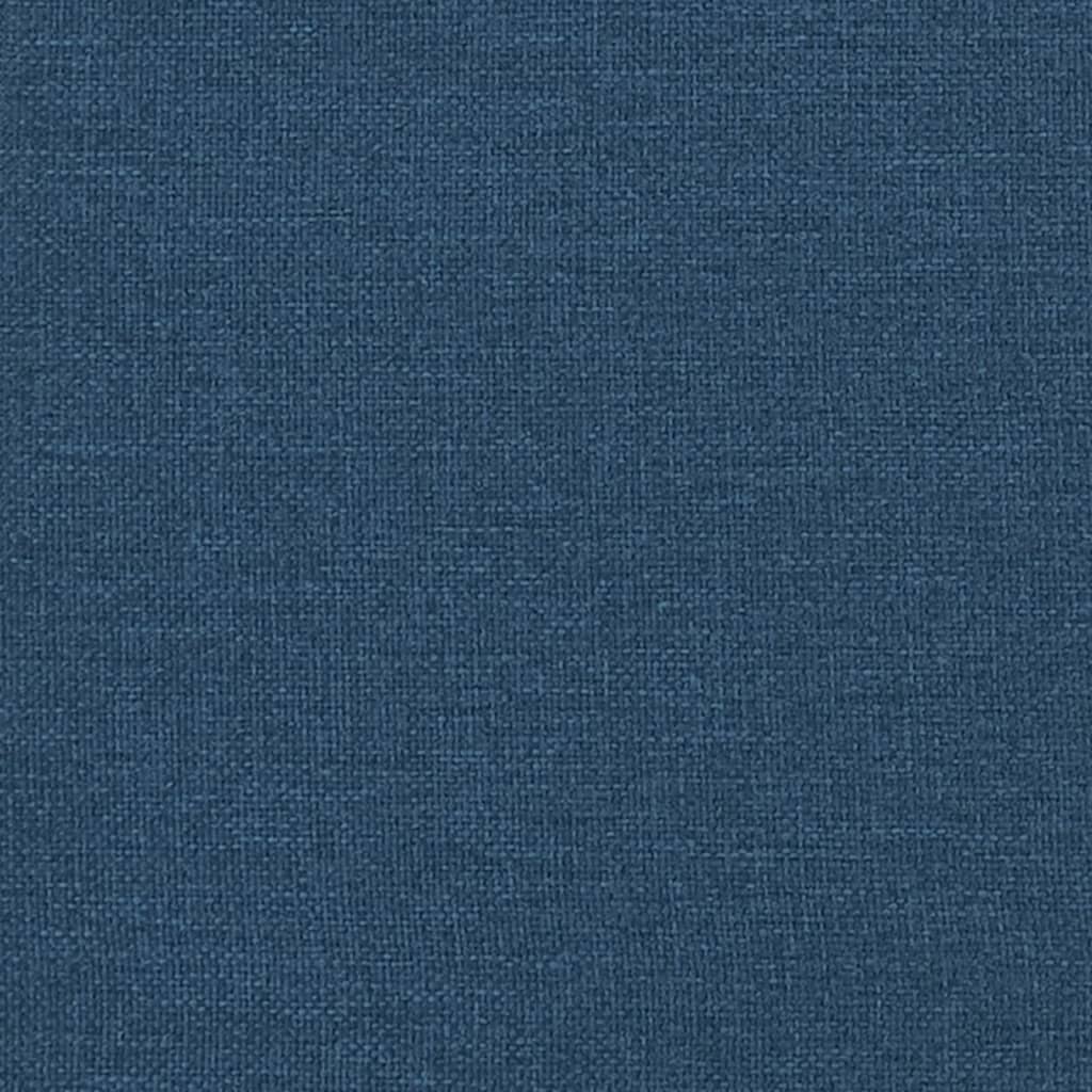 vidaXL Fauteuil inclinable Bleu Tissu