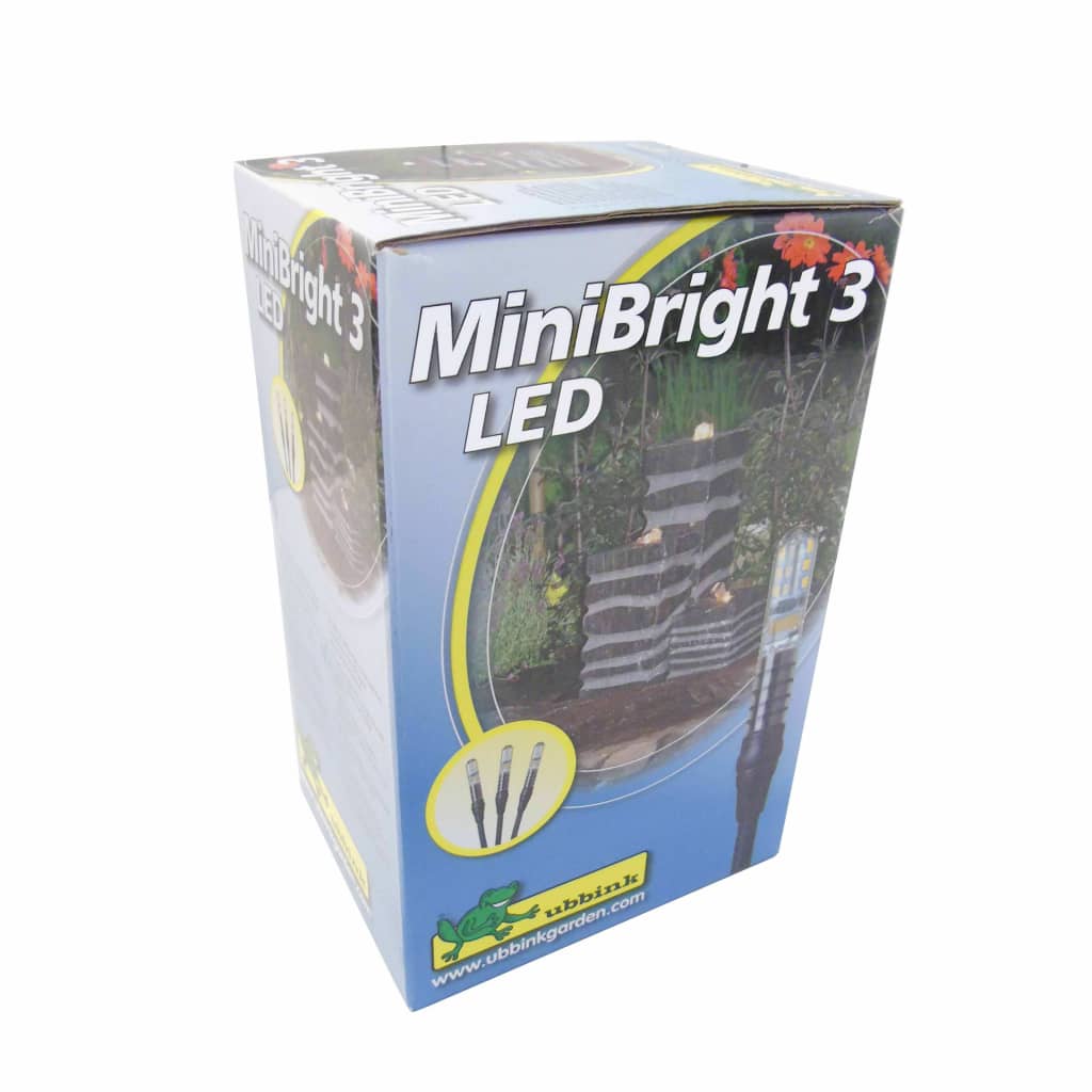 Ubbink Jeu de lumière sous-marine LED 3 pcs MiniBright 3x0,5 W