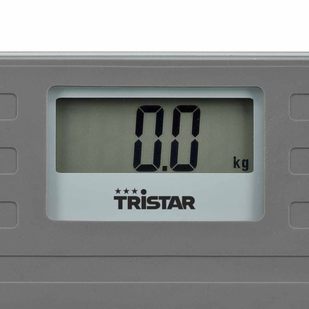 Tristar Pèse-personne de salle de bain 150 kg Gris