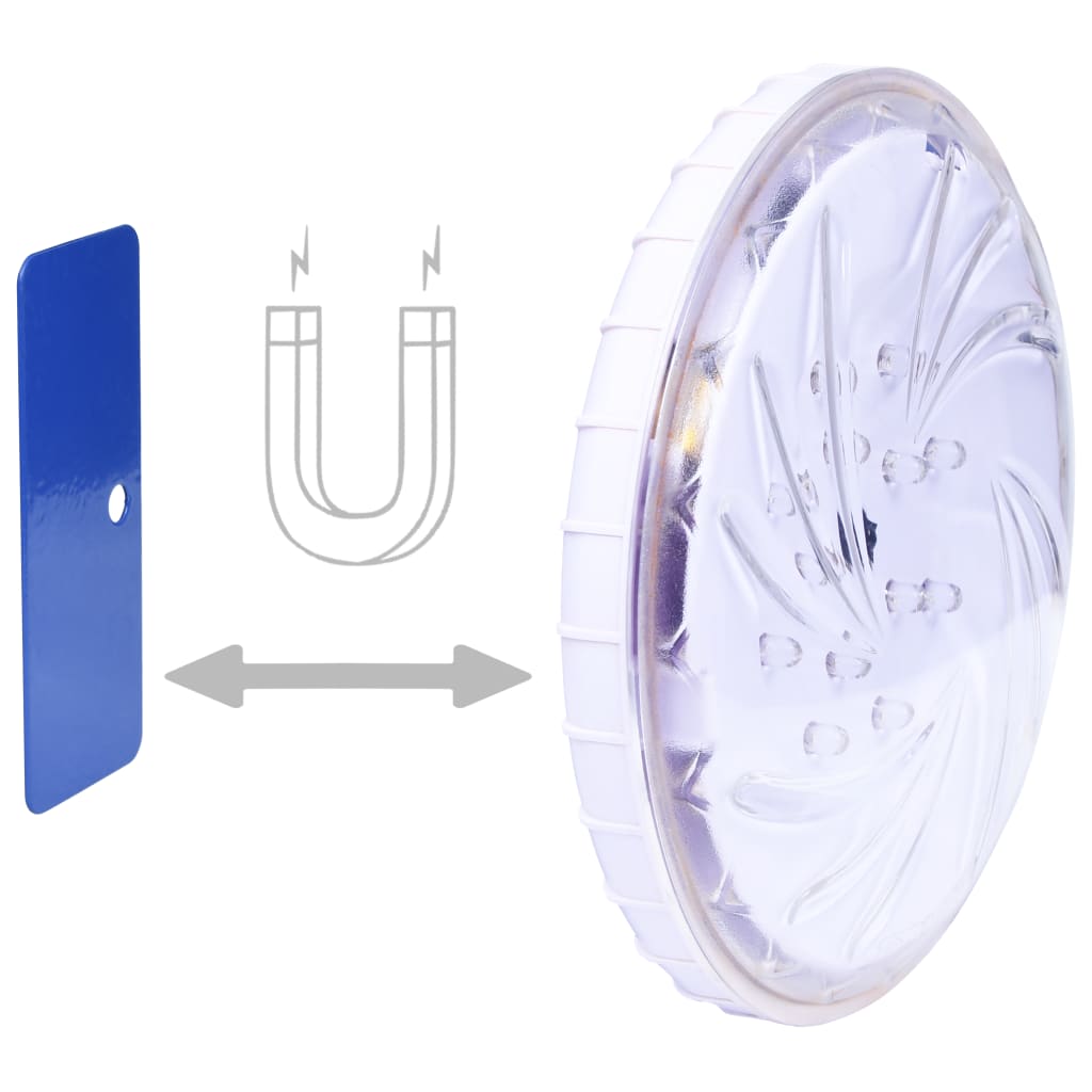 vidaXL Lampe LED flottante submersible de piscine avec télécommande