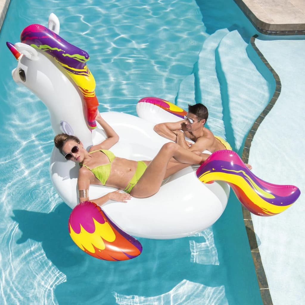 Bestway Flotteur de piscine Supersized Unicorn 233x156x136,5 cm