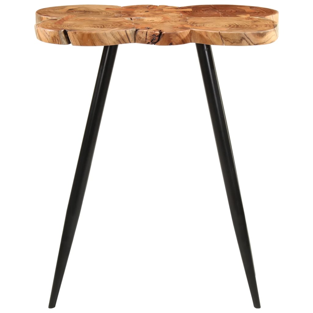vidaXL Table de bar en rondins 90x54x105 cm bois d'acacia solide