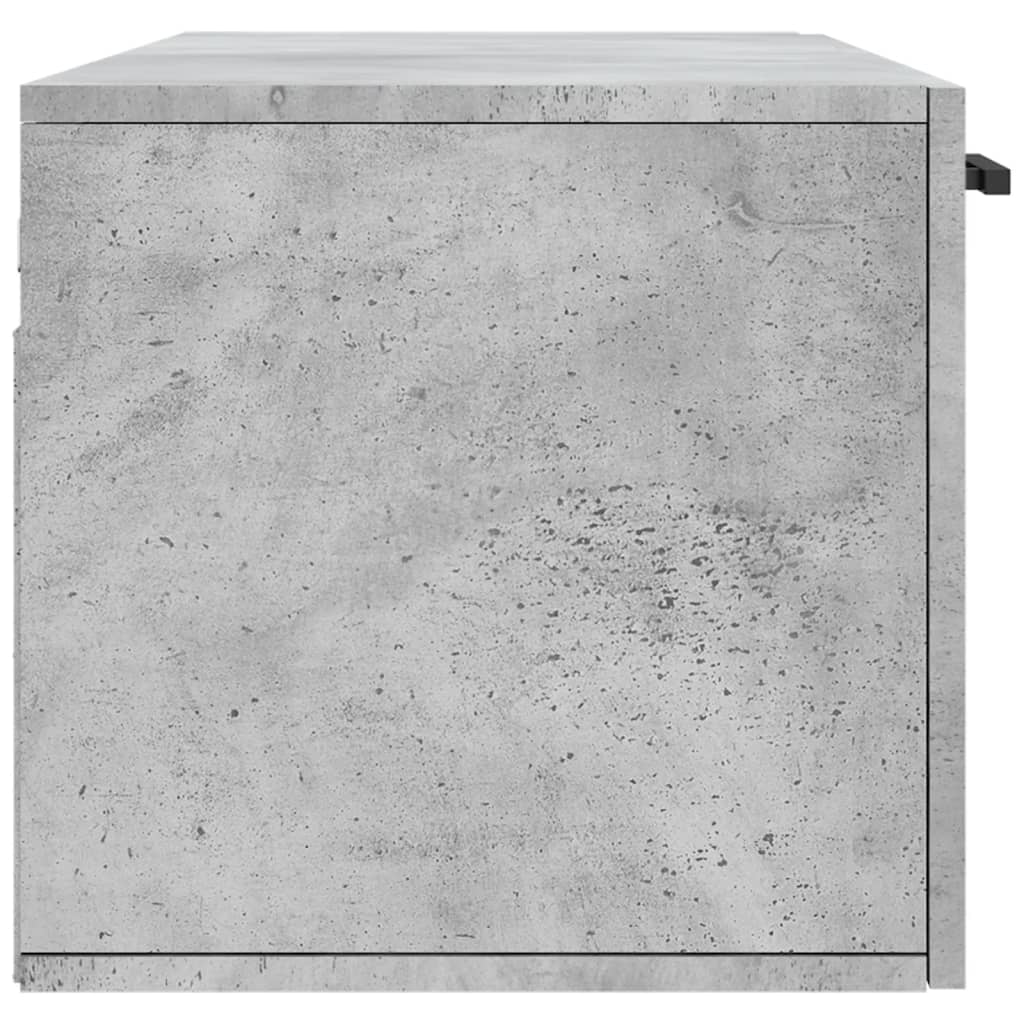 vidaXL Armoire murale gris béton 100x36,5x35 cm bois d'ingénierie