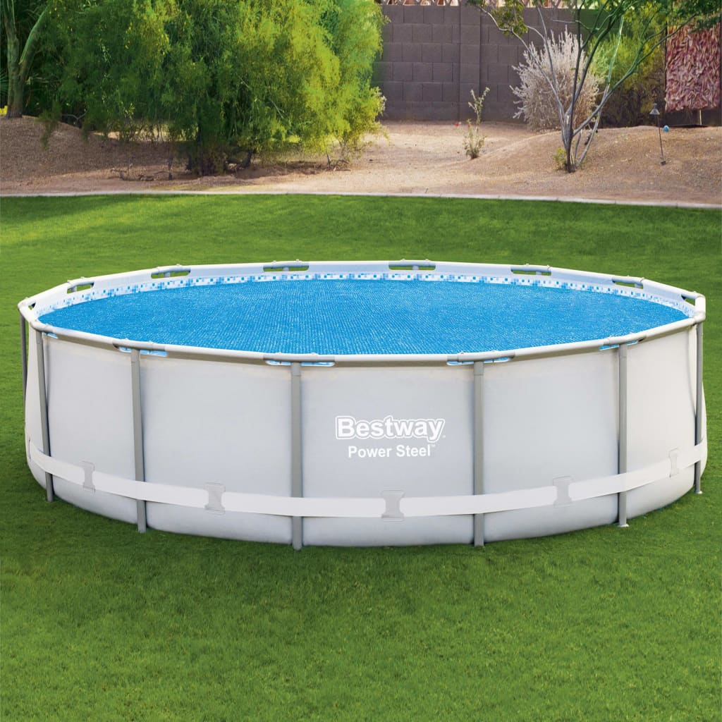 Bestway Couverture solaire de piscine Flowclear 427 cm