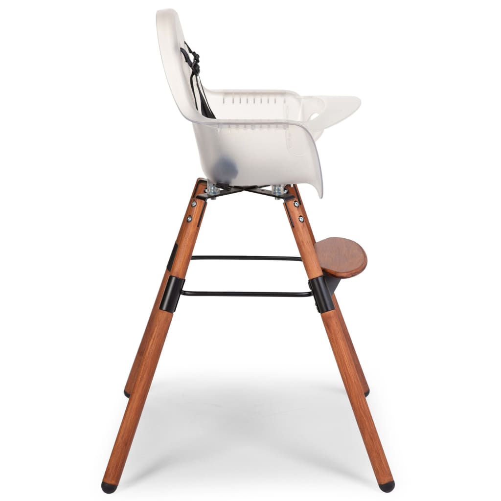 CHILDHOME Chaise haute avec pare-chocs 2-en-1 Evolu 2 Transparent