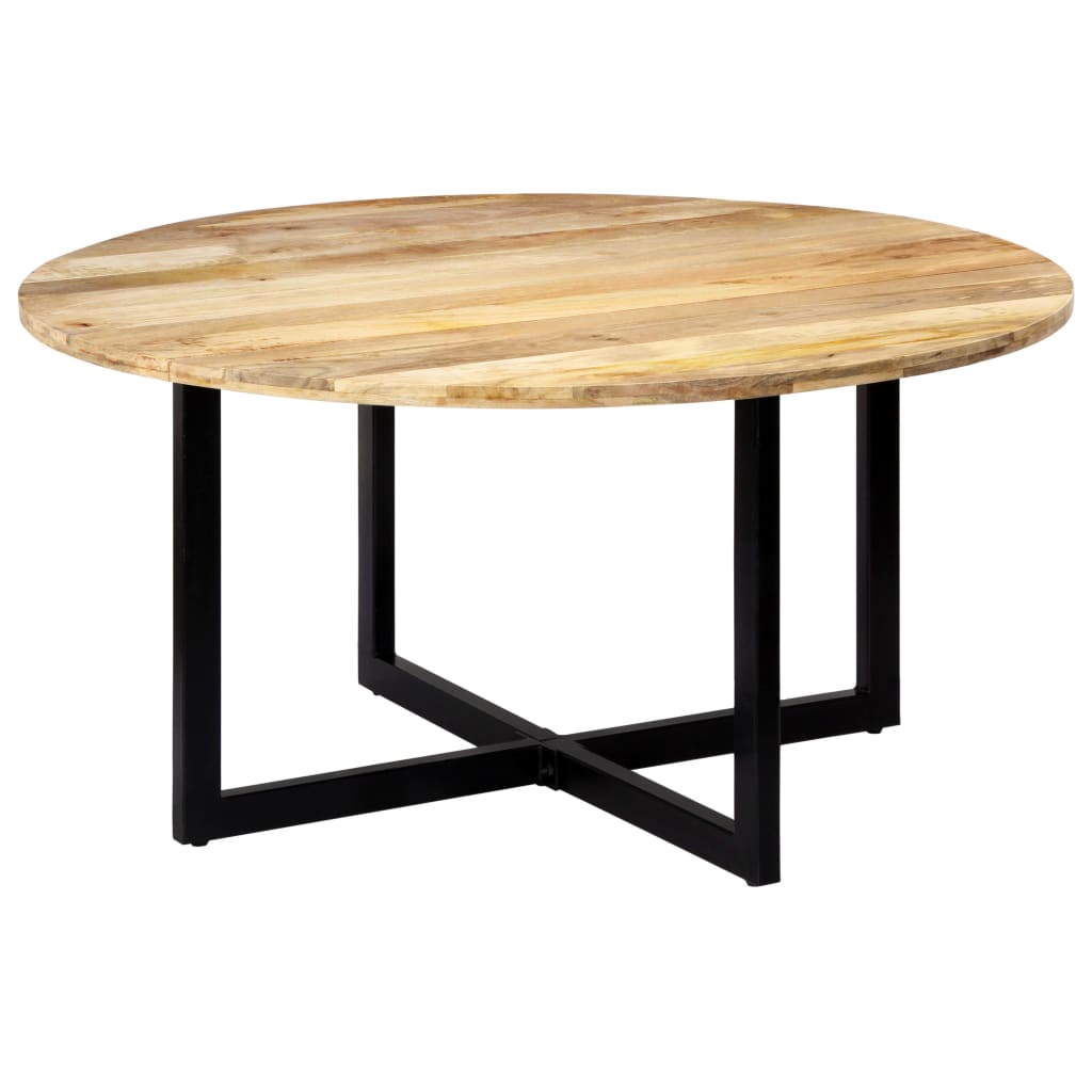 vidaXL Table de salle à manger 150x73 cm Bois de manguier solide