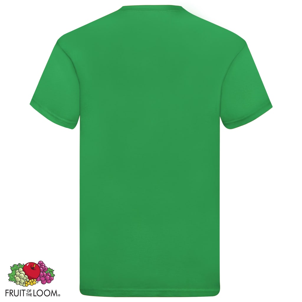 Fruit of the Loom T-shirts originaux 5 pcs Vert M Coton