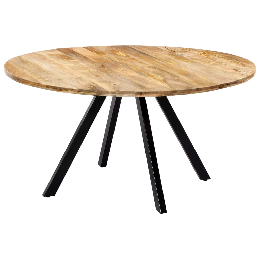 vidaXL Table de salle à manger 150x73 cm Bois de manguier solide