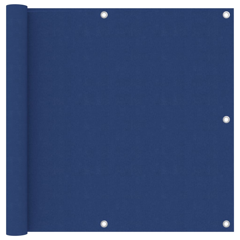 vidaXL Écran de balcon Bleu 90x400 cm Tissu Oxford