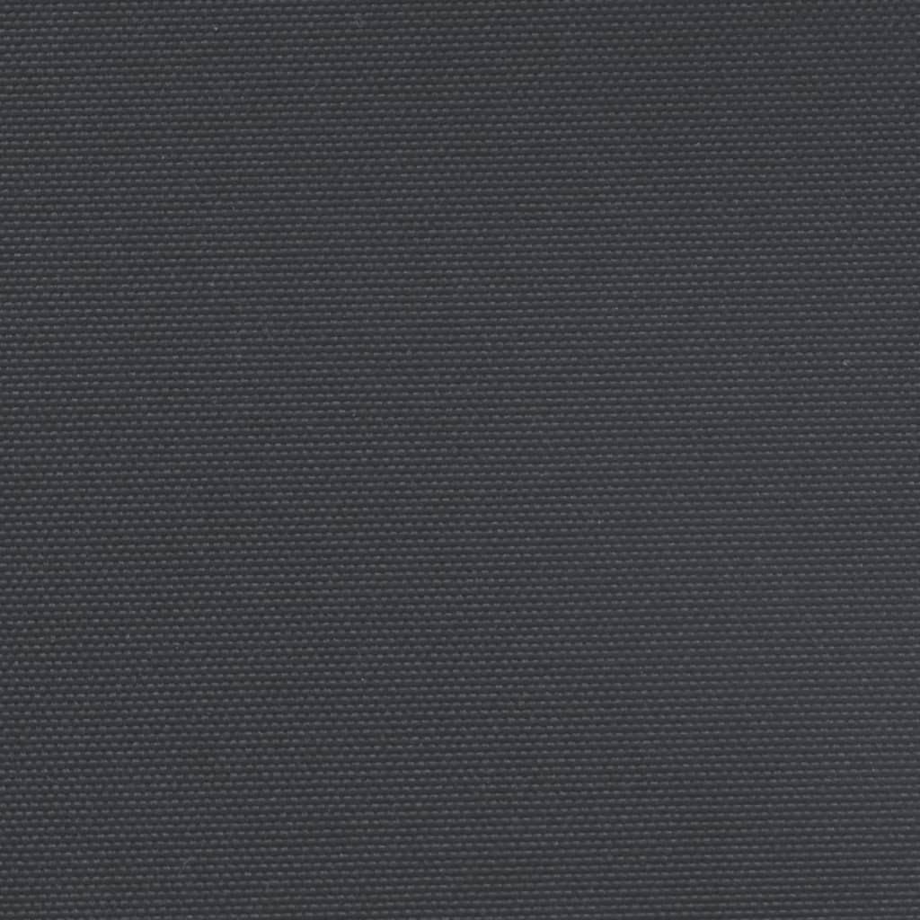vidaXL Auvent latéral rétractable noir 180x1200 cm