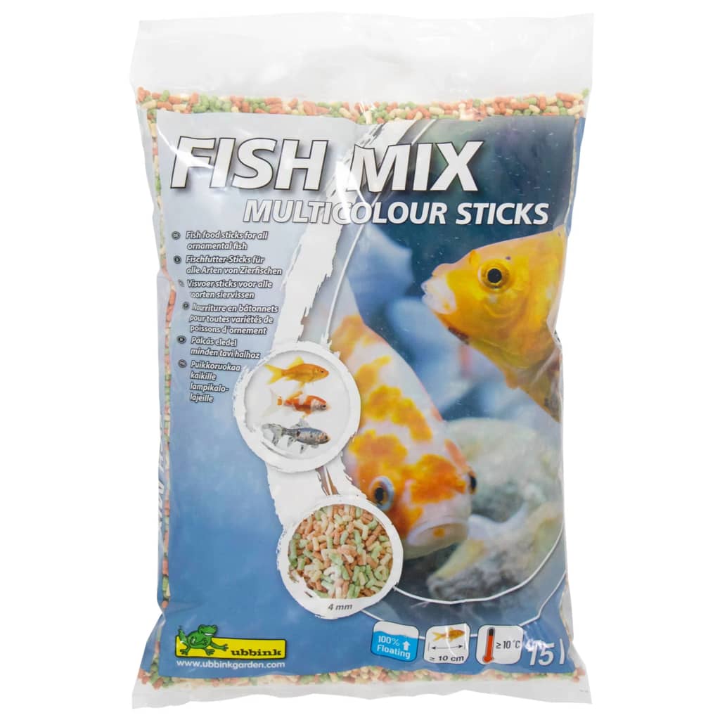 Ubbink Nourriture pour poissons Fish Mix Multicolour Sticks