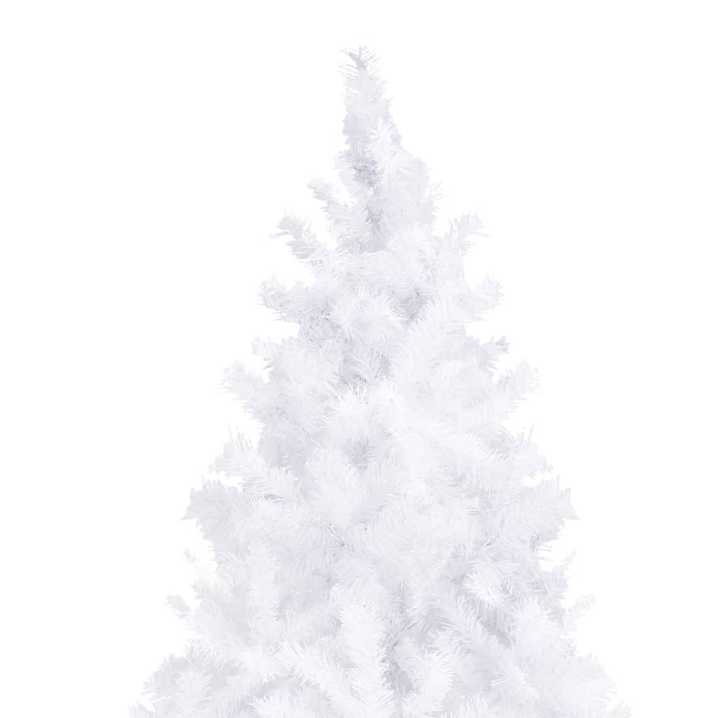 vidaXL Sapin de Noël artificiel 500 cm Blanc