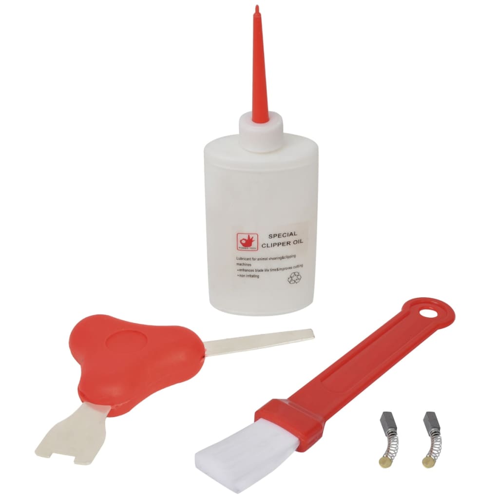 vidaXL Ensemble de tondeuse à cheval 6 pcs 550 W
