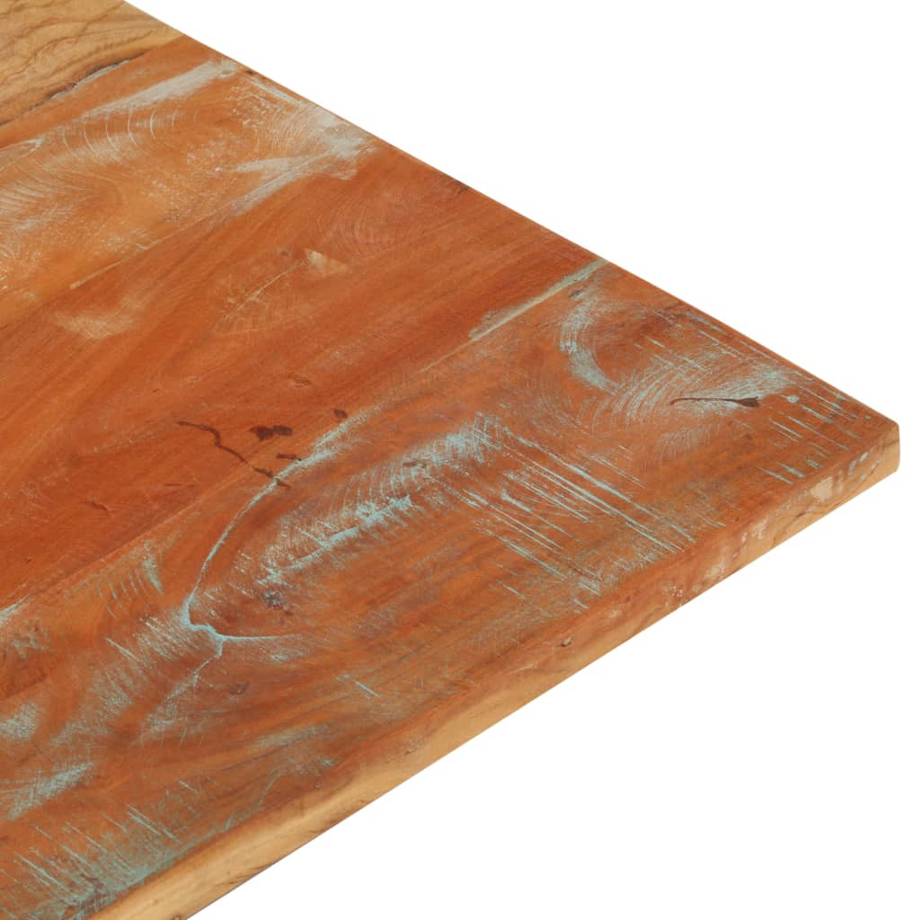 vidaXL Dessus de table rectangulaire 70x80 cm 25-27 mm Bois récupéré