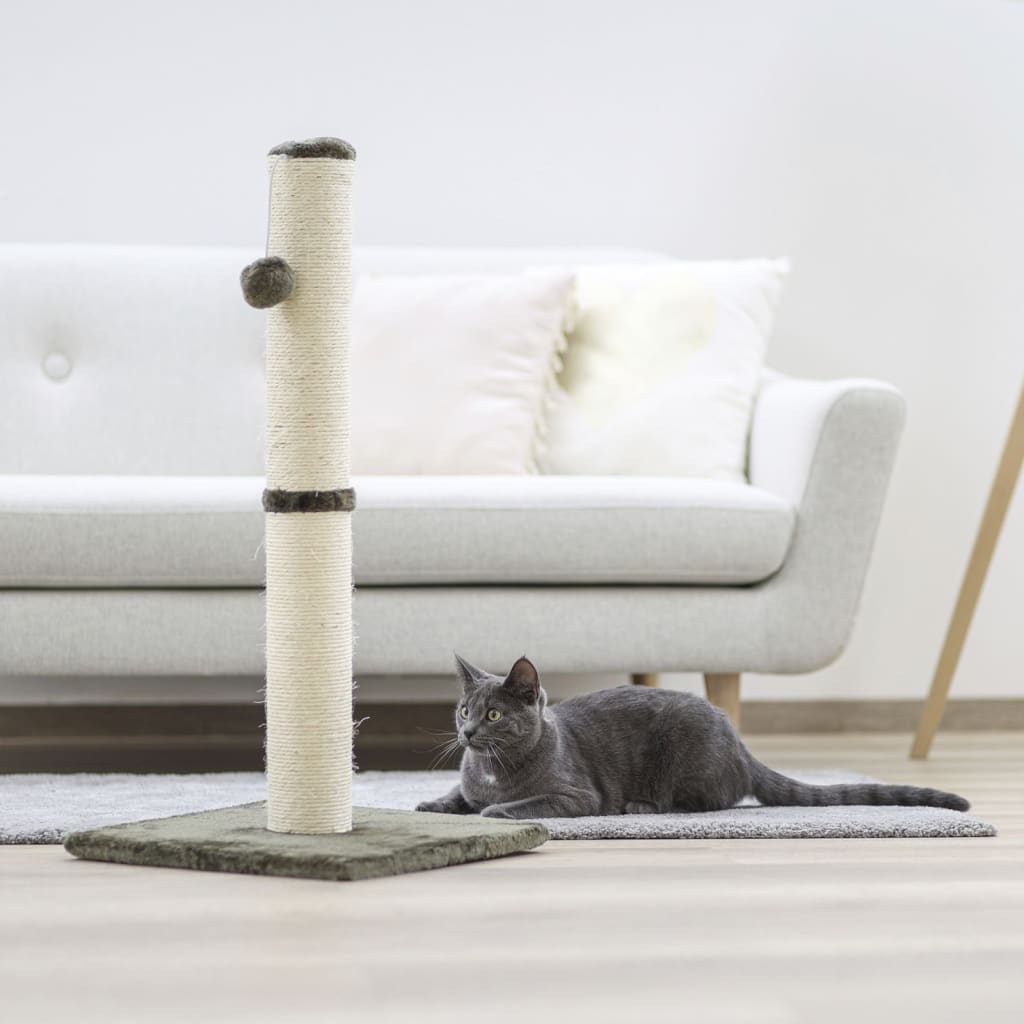 Kerbl KERBL Tube a gratter Opal Maxi griffoir 78cm Gris Pour chat 
