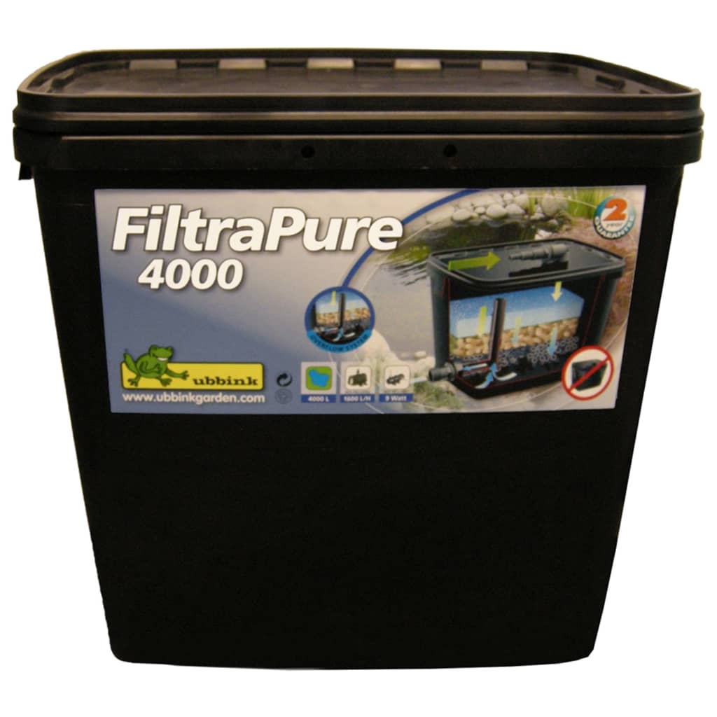 Ubbink Kit de filtre de bassin FiltraPure 4000 26 L 1355967