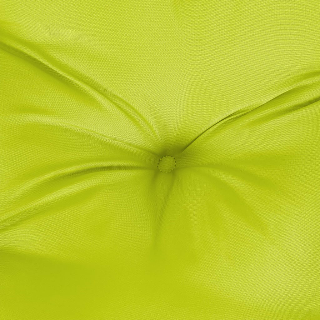 vidaXL Coussin de banc de jardin vert brillant 180x50x7cm tissu oxford