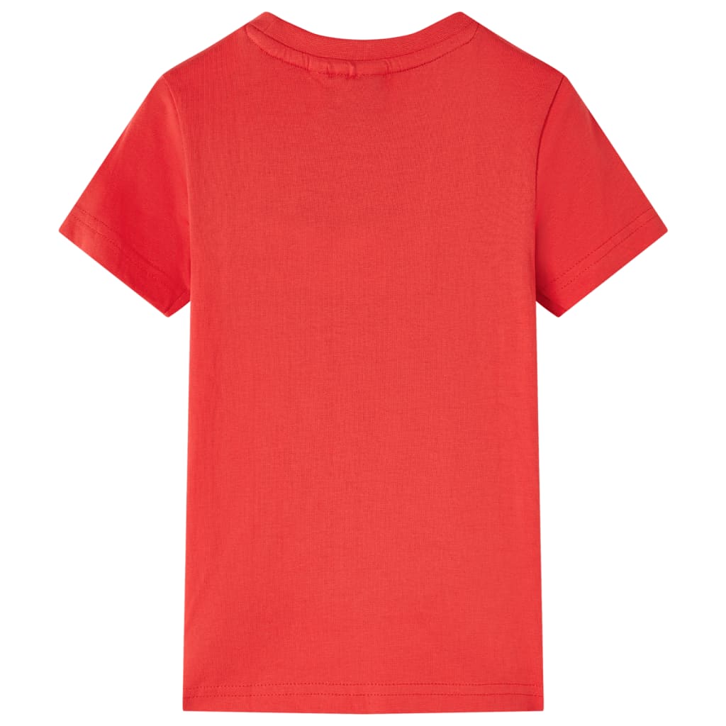 T-shirt enfants rouge 92