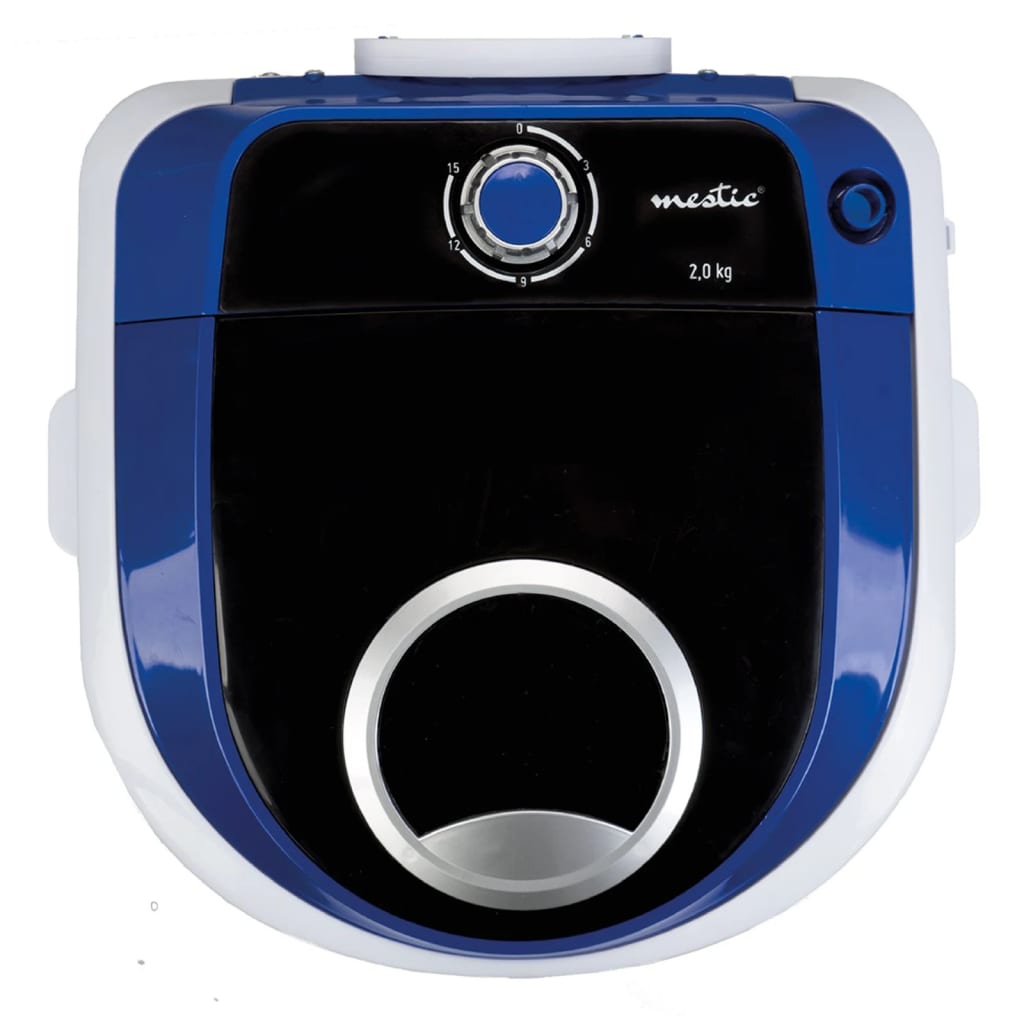 Mestic Lave-linge portable MW-100 Bleu et blanc 180 W