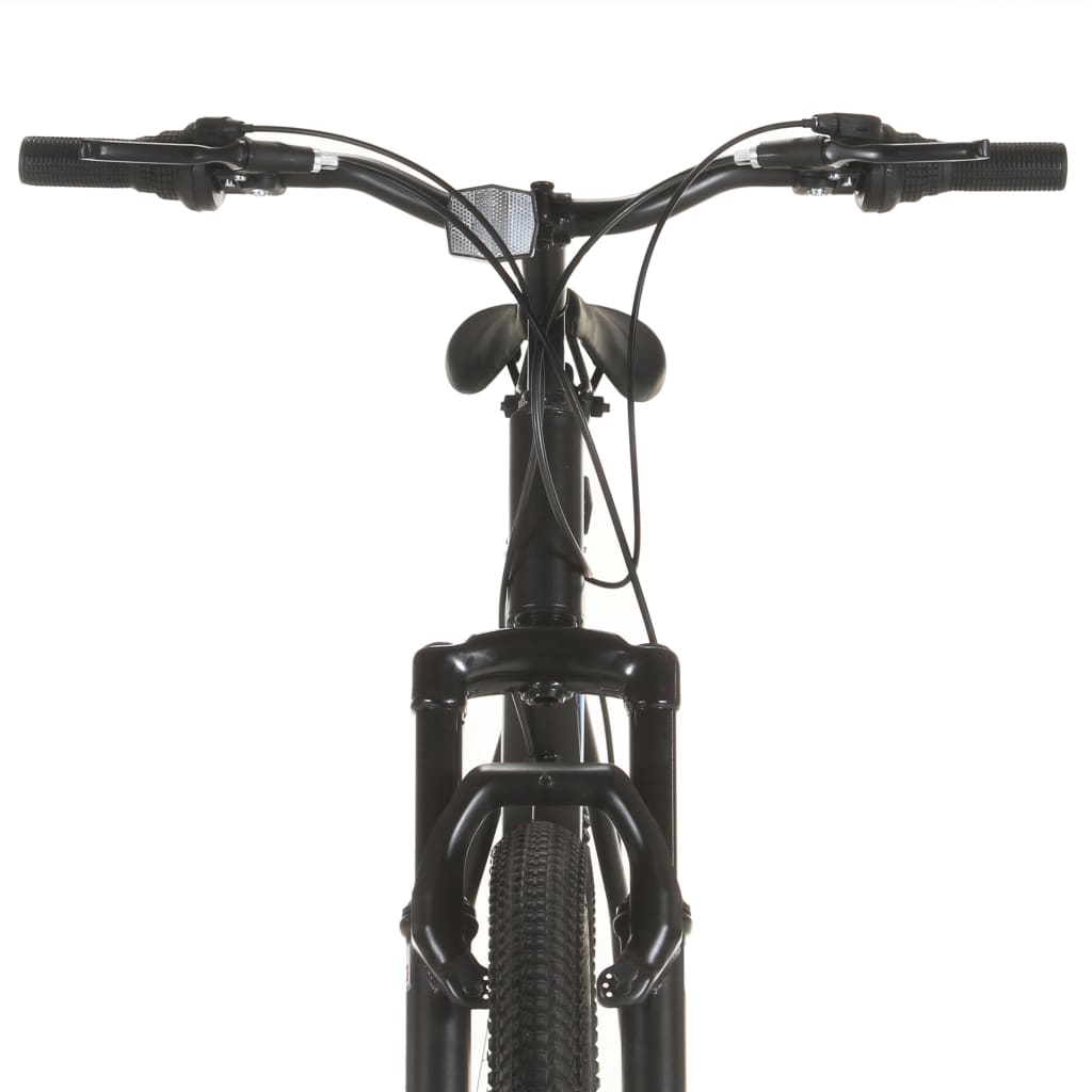 vidaXL Vélo de montagne 21 vitesses Roues de 27,5 pouces 38 cm Noir