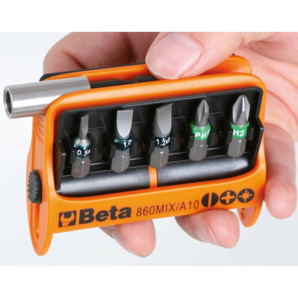 Beta Tools 10 embouts avec porte-embout magnétique 860MIX/A10