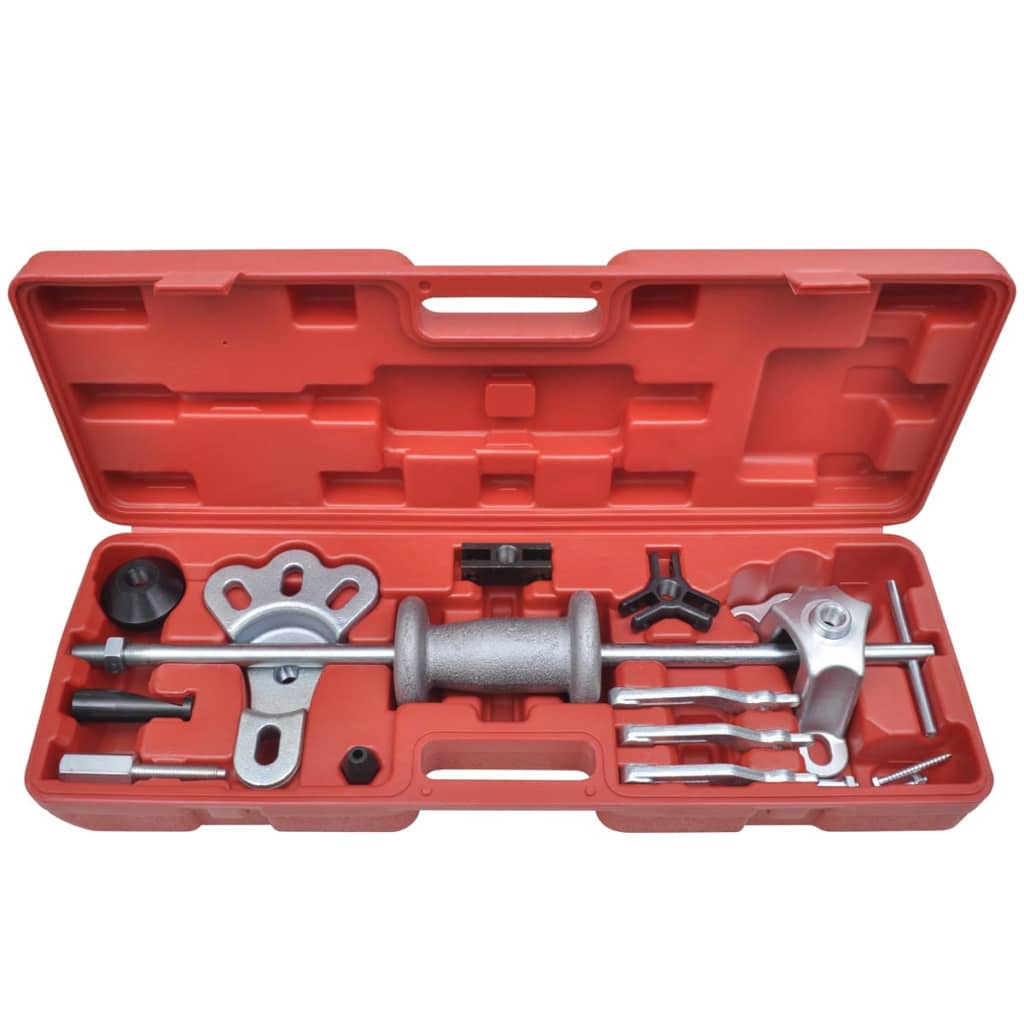 vidaXL Kit d'outils d'extracteur/marteau coulissant 16 pcs