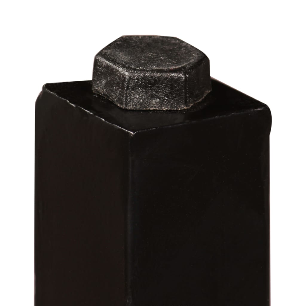 vidaXL Table de bar Bois de récupération massif 60 x 60 x 107 cm