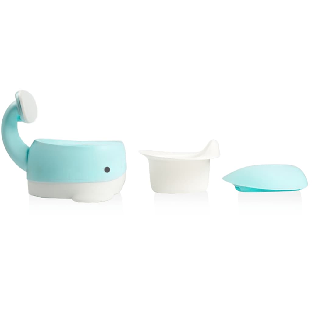 Baninni Pot de toilette Whale Bleu clair BNCA006-LBL
