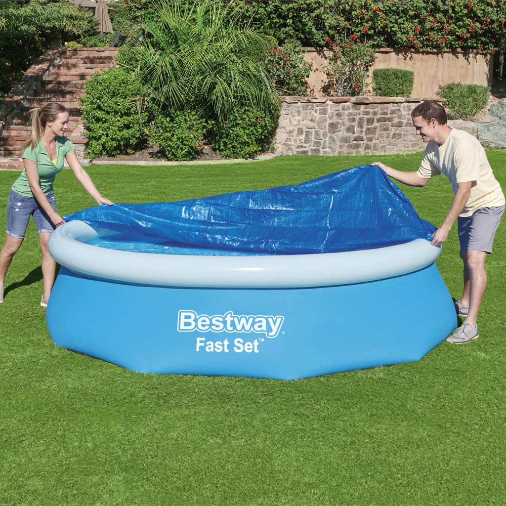 Bestway Couverture de piscine Flowclear Fast Set 305 cm