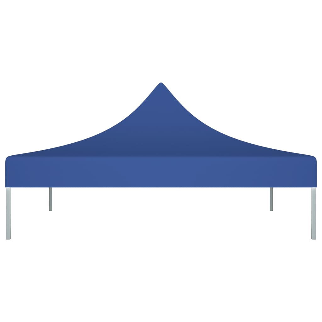 vidaXL Toit de tente de réception 2x2 m Bleu 270 g/m²