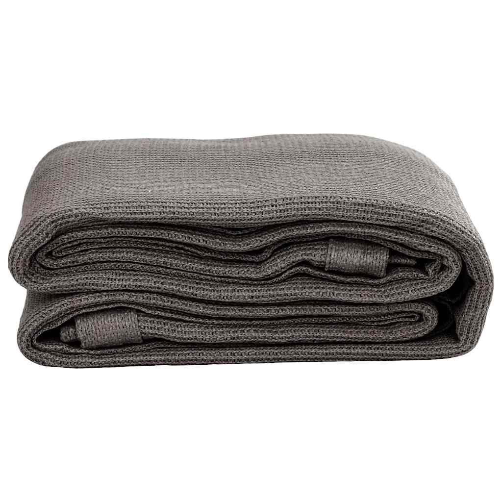 vidaXL Tapis de tente 400x700 cm Anthracite
