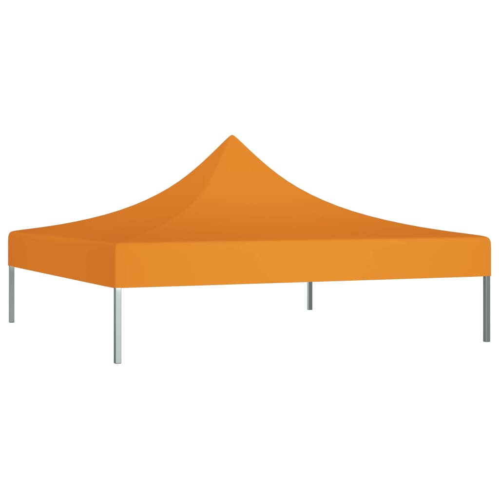 vidaXL Toit de tente de réception 2x2 m Orange 270 g/m²
