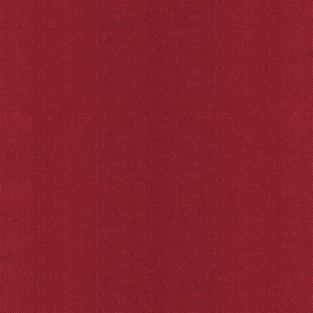 vidaXL Chaises pivotantes de salle à manger 4 pcs Rouge bordeaux Tissu