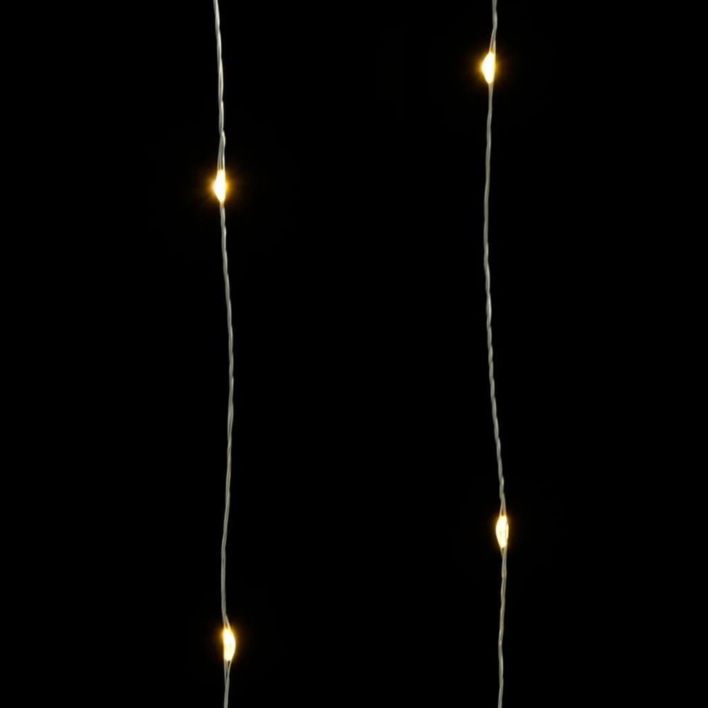 vidaXL Guirlande lumineuse avec 150 LED Blanc chaud 15 m