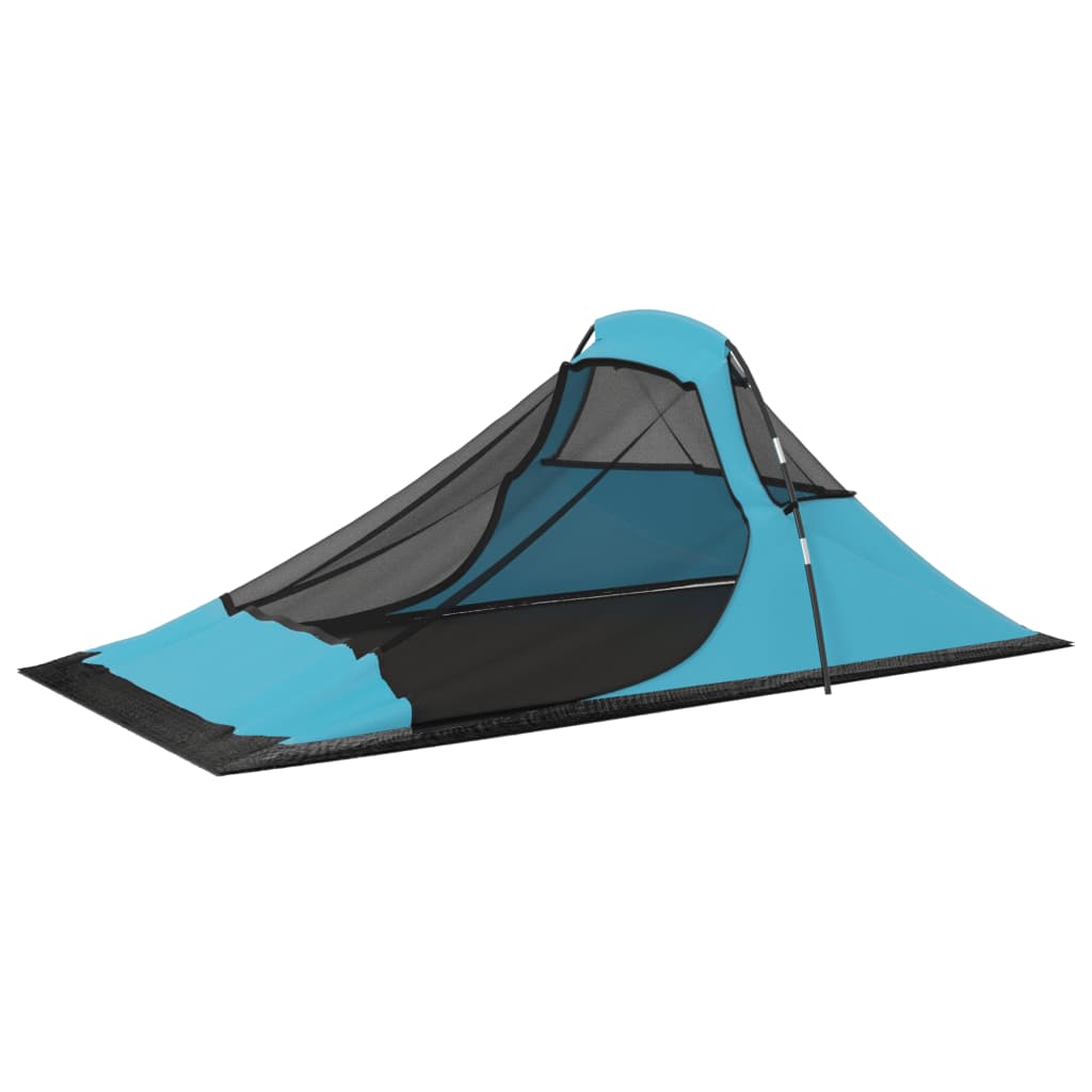 vidaXL Tente de camping 317x240x100 cm Bleu
