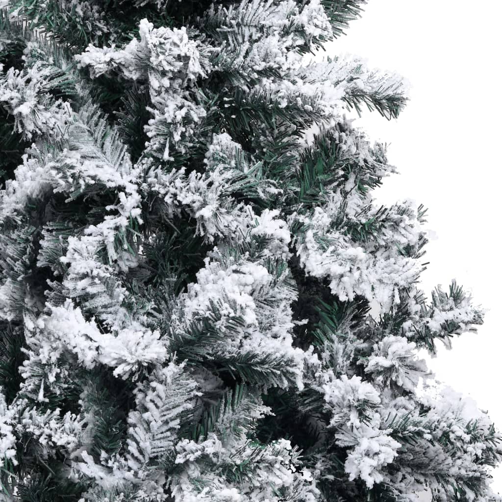 vidaXL Arbre de Noël artificiel pré-éclairé et boules vert 180 cm PVC