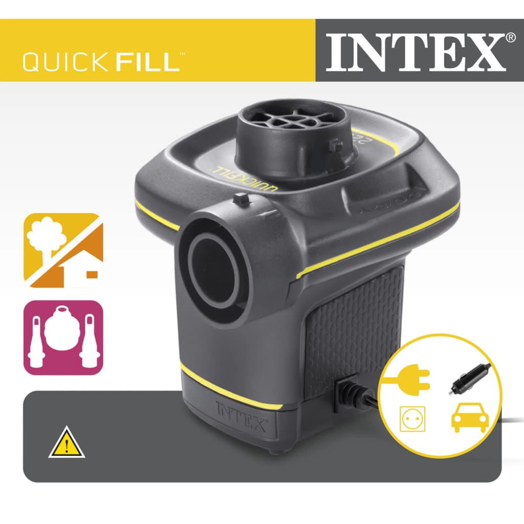 Intex Pompe à air électrique Quick-Fill 220-240 V 66634