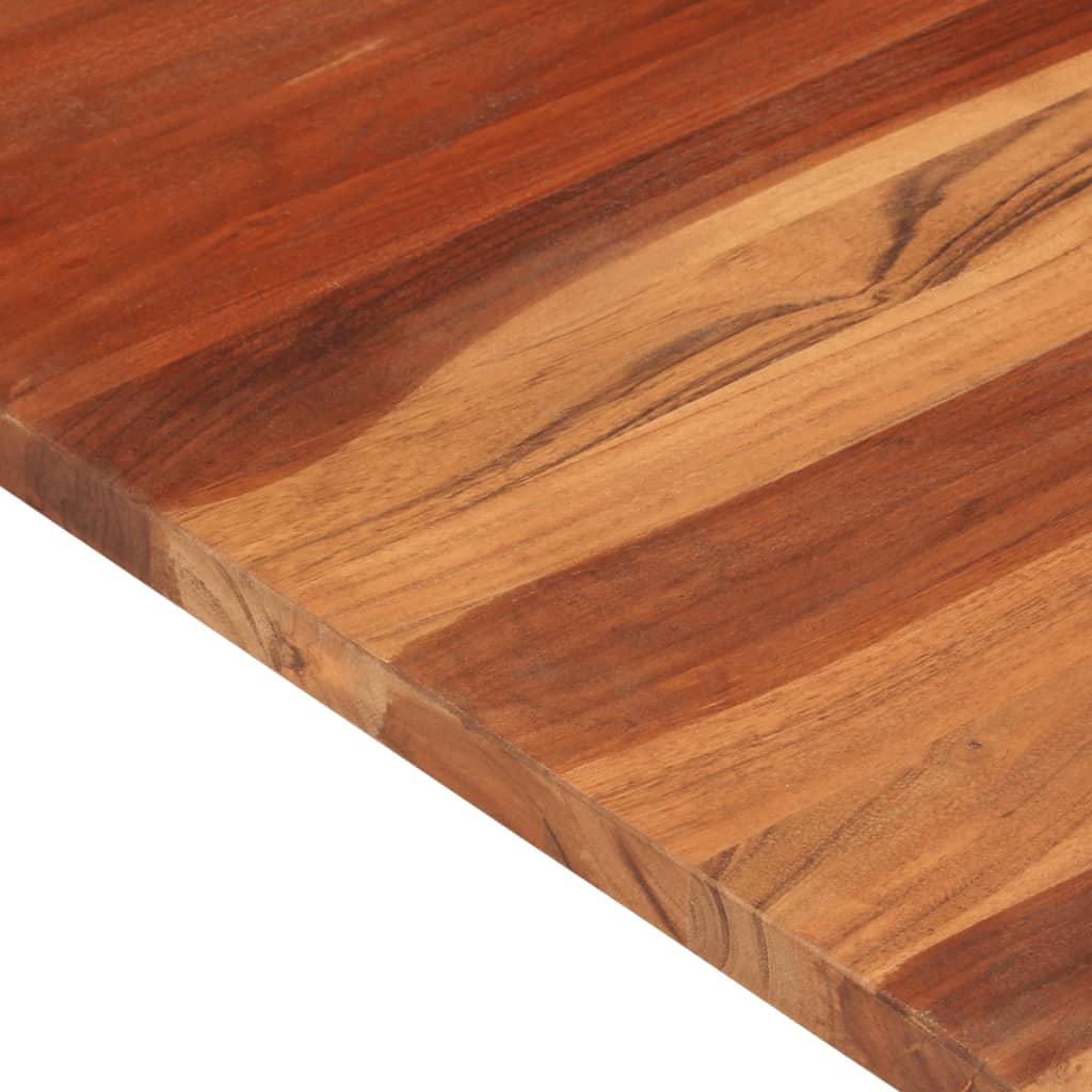 vidaXL Dessus de table bois massif d'acacia 25-27 mm 60x70 cm
