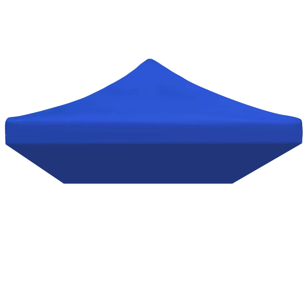 vidaXL Toit de tente de réception 3 x 6 m Bleu