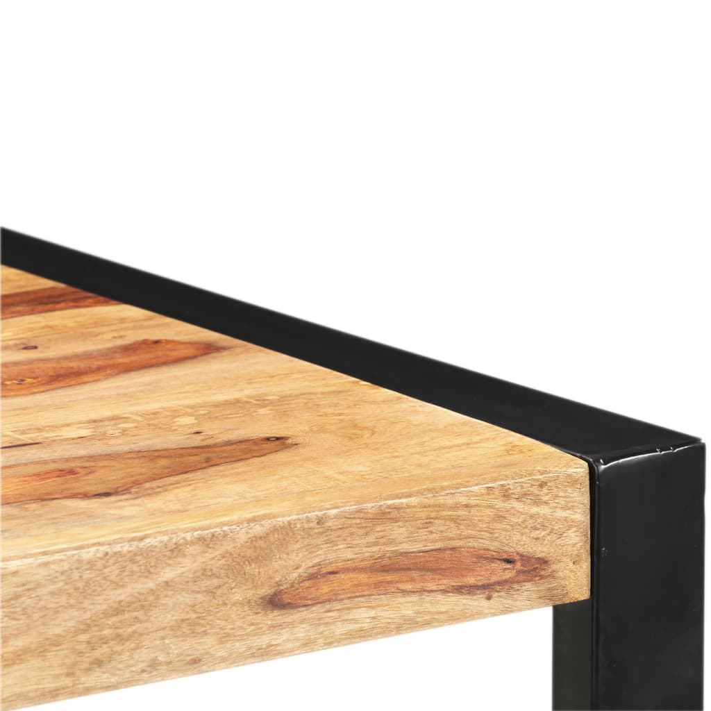 vidaXL Table de bar 110x60x110 cm Bois solide