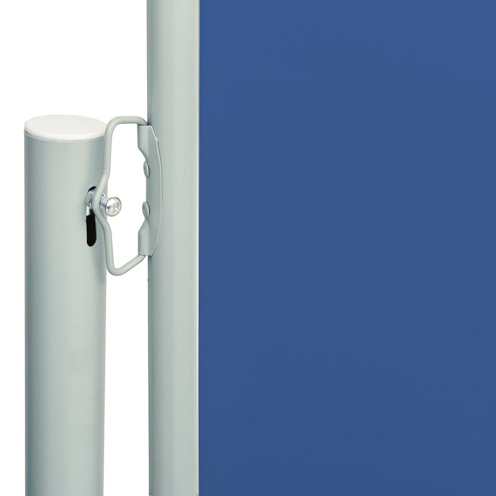 vidaXL Auvent latéral rétractable de patio 117x600 cm Bleu