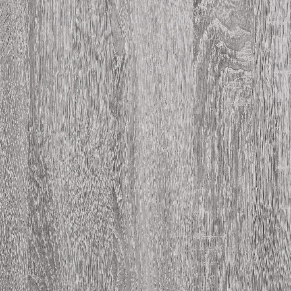 vidaXL Table de chevet sonoma gris 40x41x50 cm bois d'ingénierie