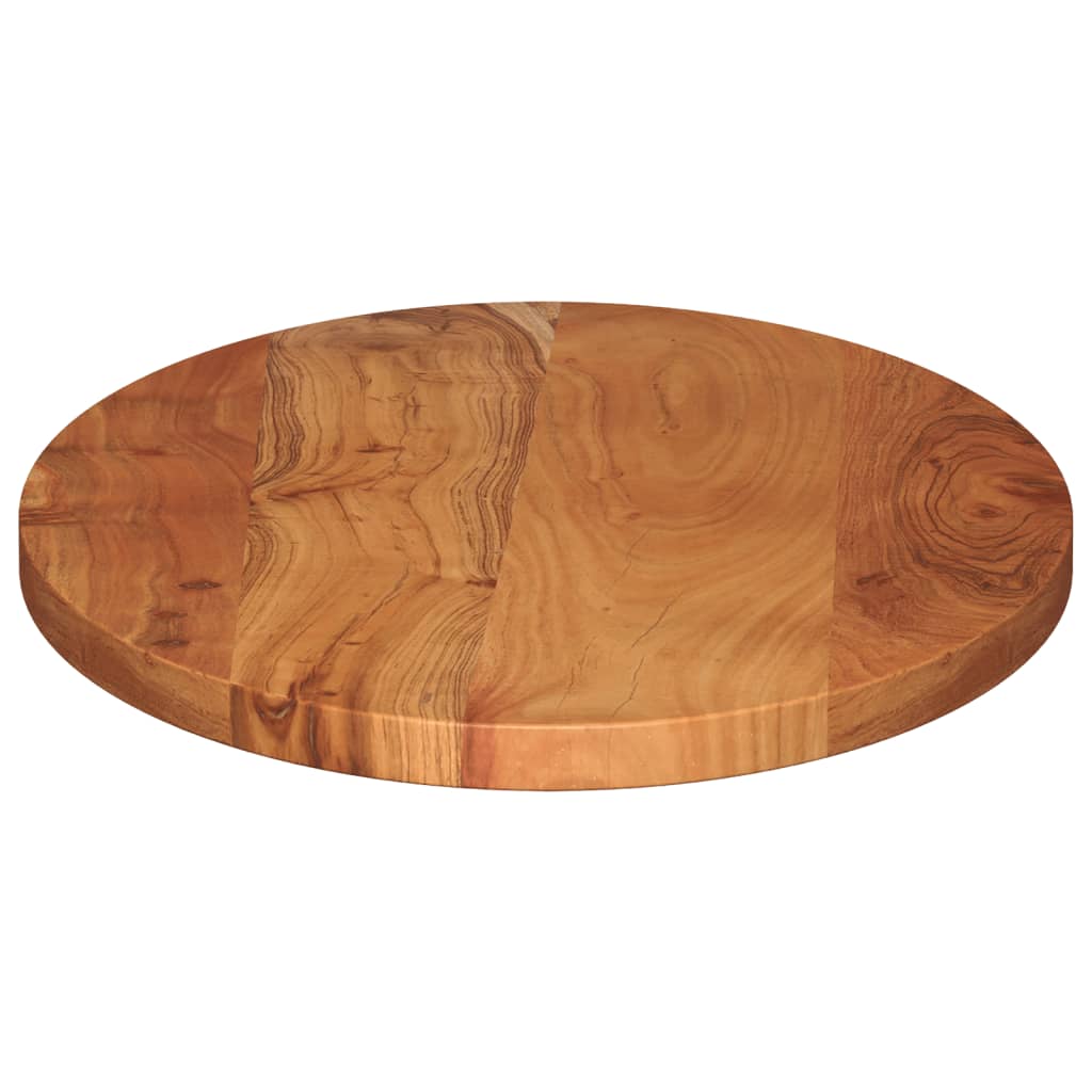 vidaXL Dessus de table 90x40x3,8 cm ovale bois massif d'acacia