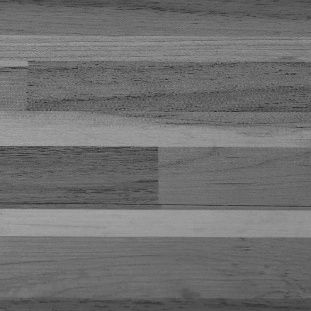 vidaXL Planches de plancher PVC 5,02 m² 2 mm Autoadhésif Gris rayé